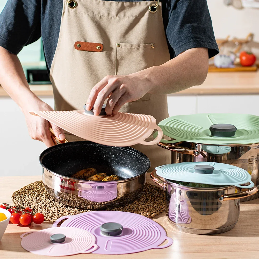 Greware™ Reusable Silicone Stretch Lids – Universal Bowl, Pot & Pan Covers for Food Freshness 4