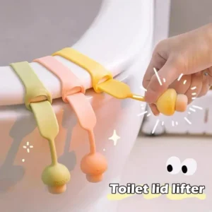 Greware™ Silicone Toilet Seat Lifter Handle – Hygienic Toilet Lid Pull Ring 1