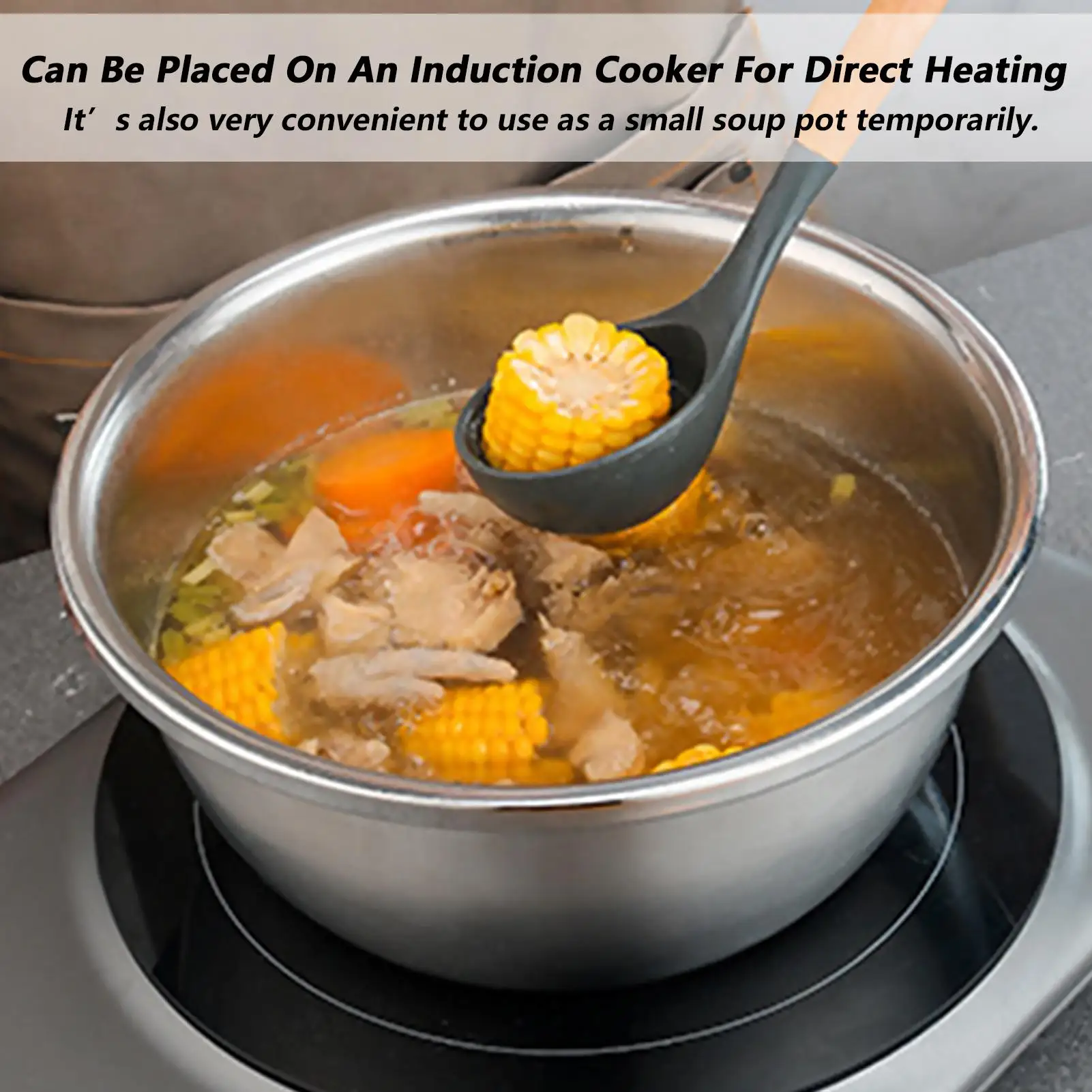 Greware™ 3-in-1 Stainless Steel Mixing Bowl with Grater & Drain Basket 6