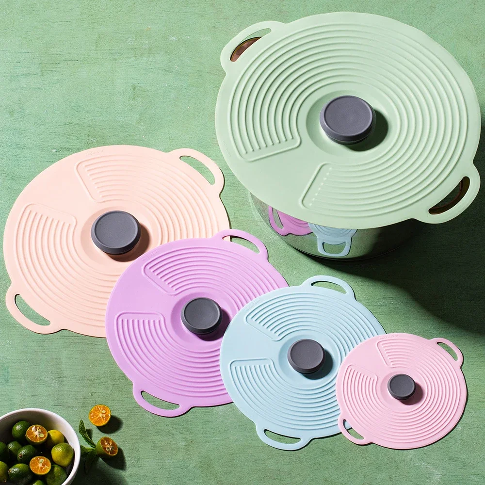 Greware™ Reusable Silicone Stretch Lids – Universal Bowl, Pot & Pan Covers for Food Freshness 1